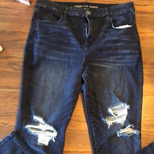 American Eagle high rise skinny jeans